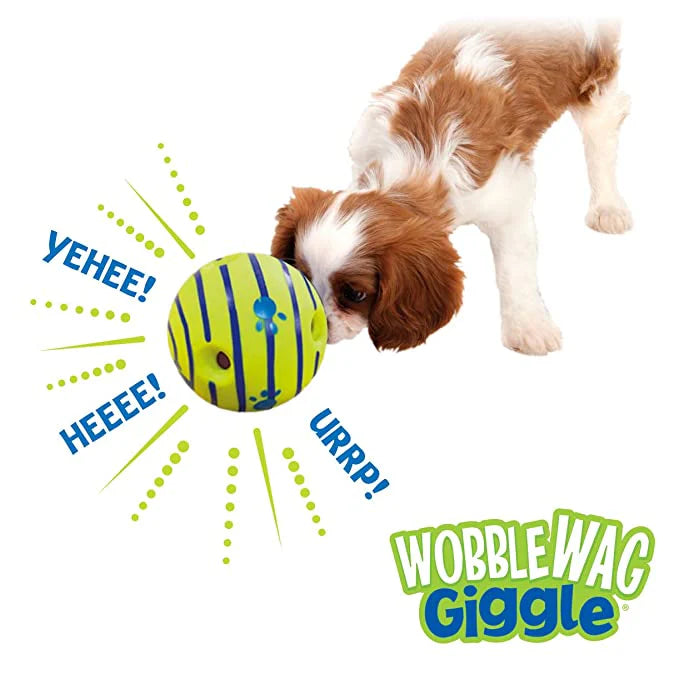 Wobble Wag Giggle ball Interactive Dog Toy