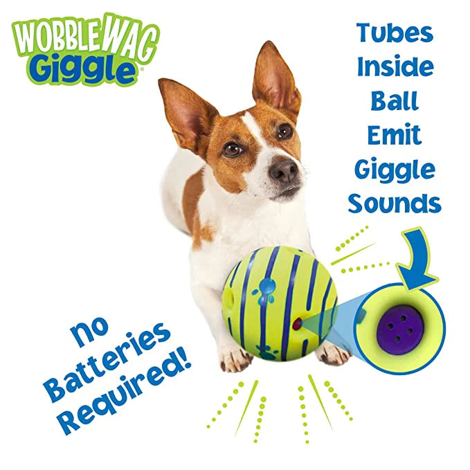 Wobble Wag Giggle ball Interactive Dog Toy