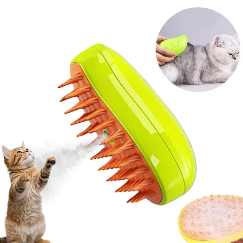 pet steam brush